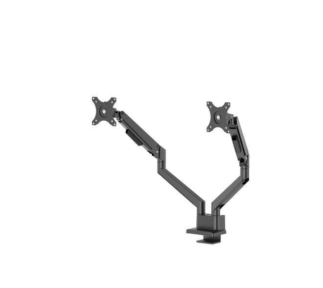 Monitorarm Neomounts NEXT Slim dual 17-32" zwart