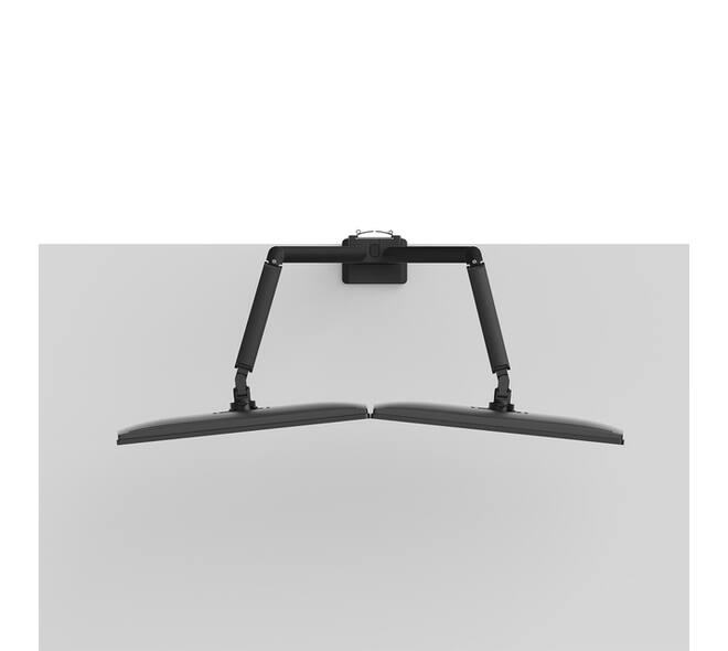 Monitorarm Neomounts NEXT Slim dual 17-32" zwart