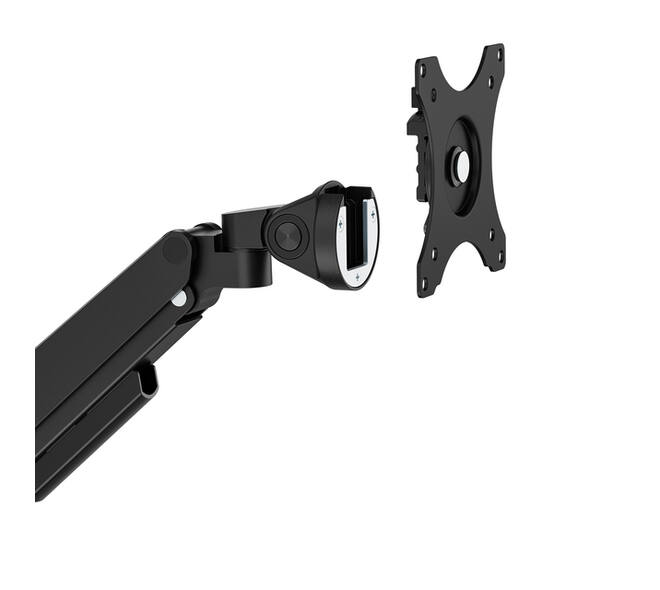 Monitorarm Neomounts NEXT Slim dual 17-32" zwart