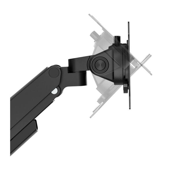 Monitorarm Neomounts NEXT Slim dual 17-32" zwart
