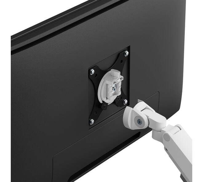Monitorarm Neomounts NEXT Slim dual 17-32" wit