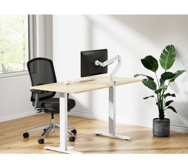 Monitorarm Neomounts NEXT Slim single 17-35" wit