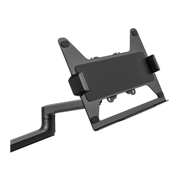 Monitorarm met laptophouder Neomounts NEXT Lite single 17-27" zwart