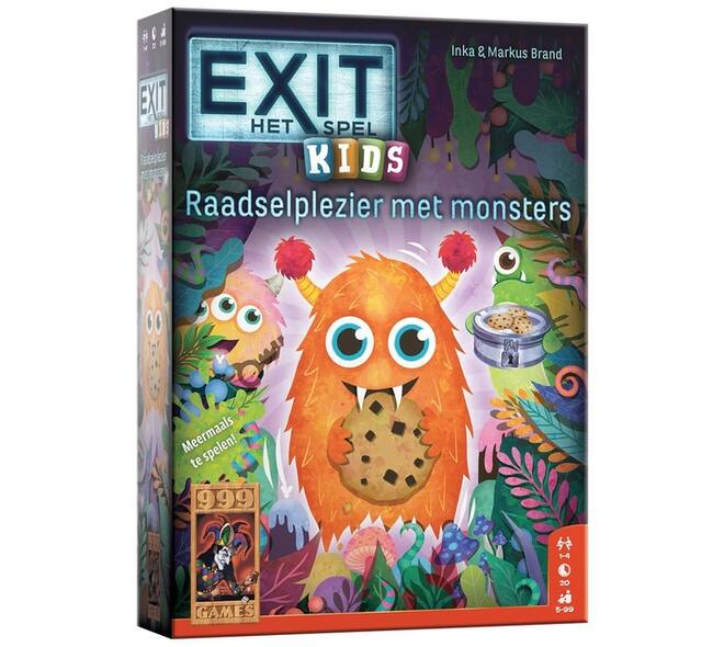 Spel EXIT Kids Raadselplezier met Monsters