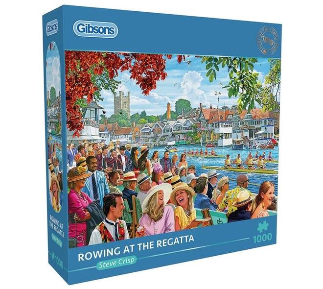 Puzzel Gibsons Rowing at the Regatta 1000 stukjes