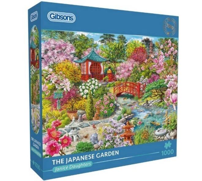 Puzzel Gibsons Japanese Garden 1000 stukjes