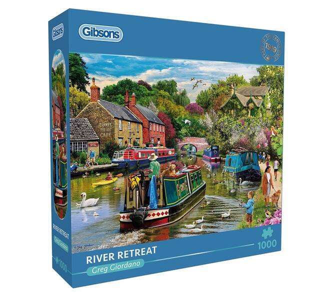 Puzzel Gibsons River Retreat 1000 stukjes