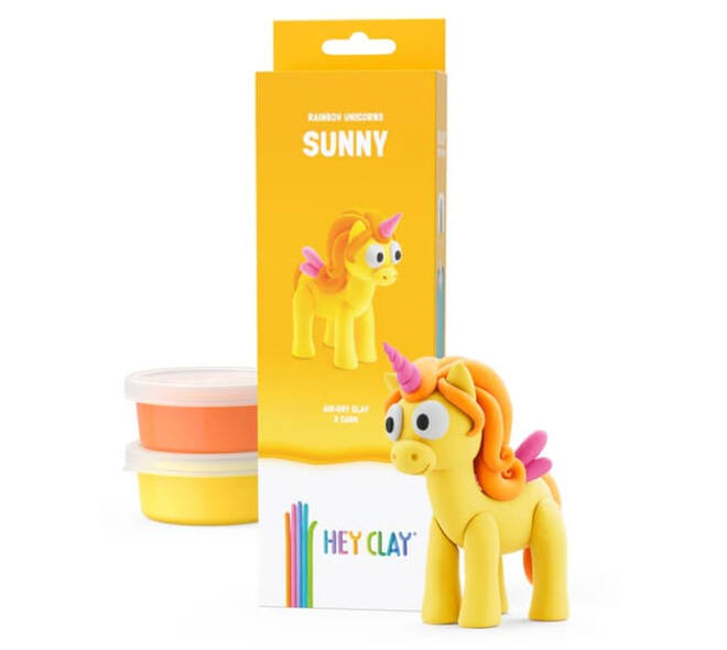 Klei Hey Clay Sunny 3 potjes