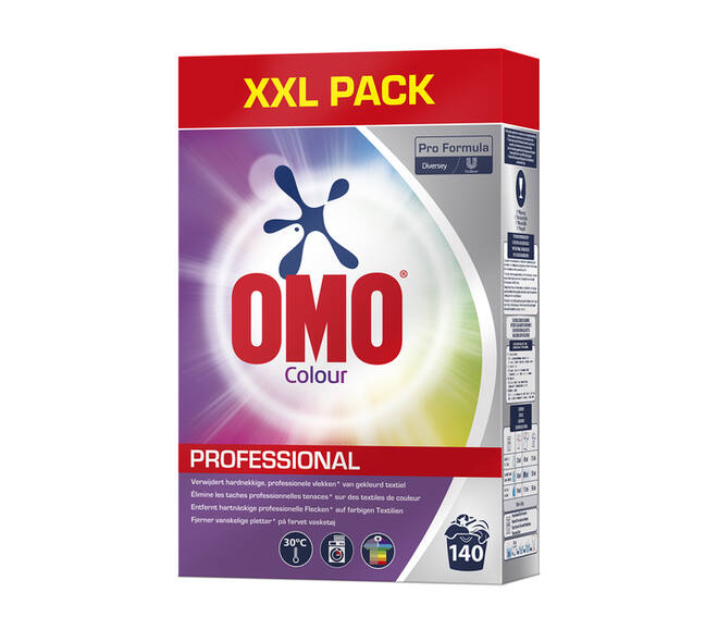 Wasmiddel Omo Pro Formula poeder color 7kg 140 scoops