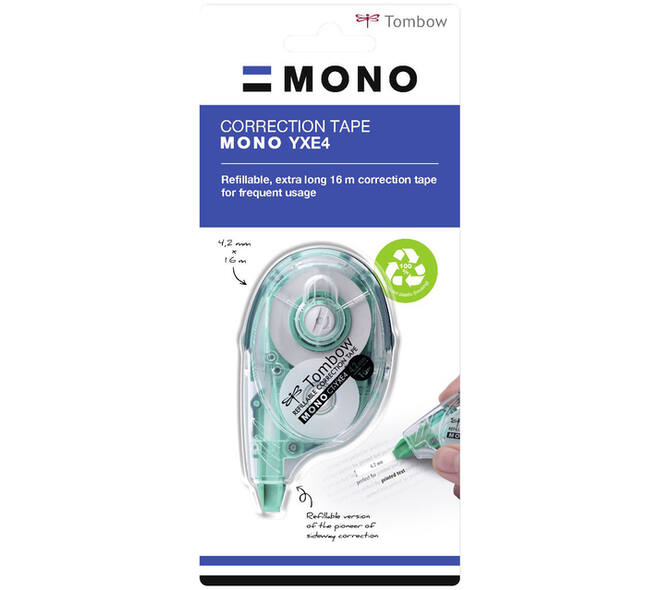 Correctietape Tombow MONO navulbaar 4.2mmx16m