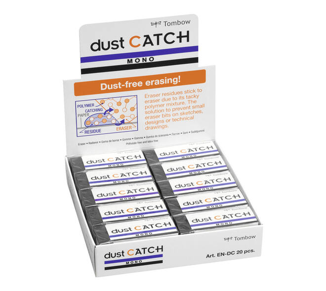 Gum Tombow Mono dust Catch 19 gram zwart