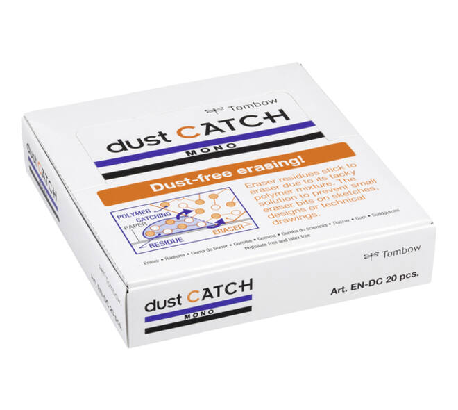 Gum Tombow Mono dust Catch 19 gram zwart