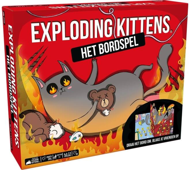 Exploding Kittens Het Bordspel