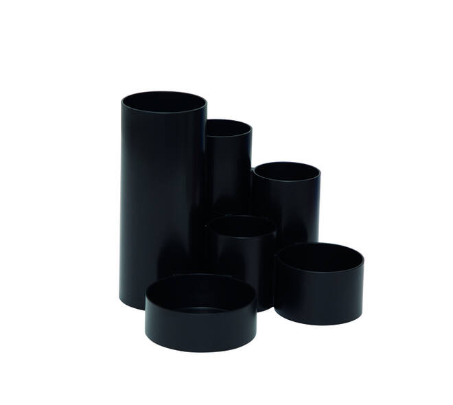 Pennenkoker MAUL tubo 6-vaks Ø150x125mm zwart