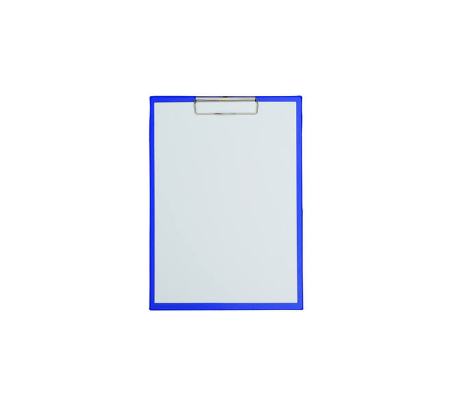 Klembord MAUL A4 staand  PVC blauw