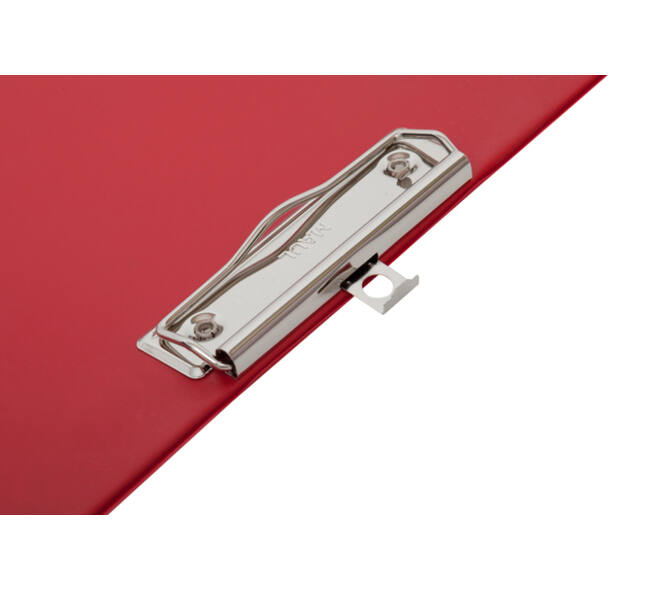 Klembord MAUL A4 staand PVC rood