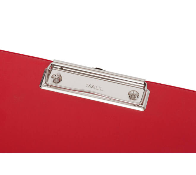Klembord MAUL A4 staand PVC rood
