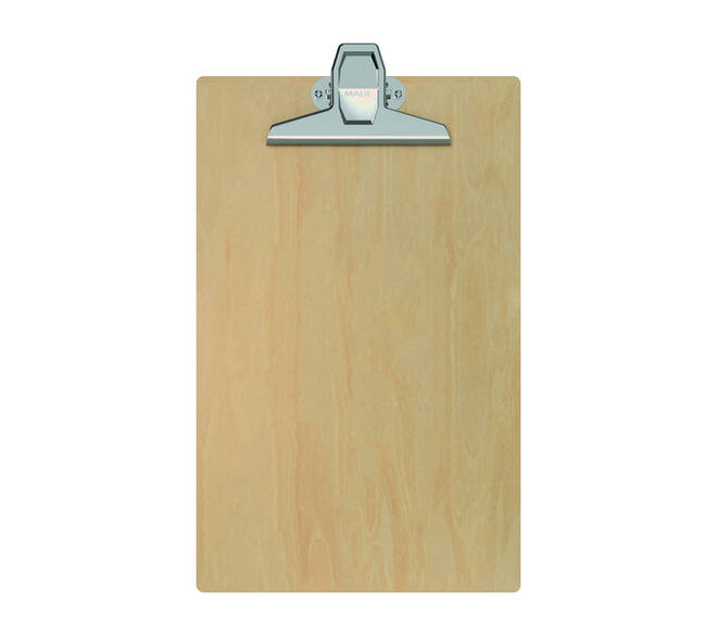 Klembord MAUL Tilia A4 staand hout 0.5 cm