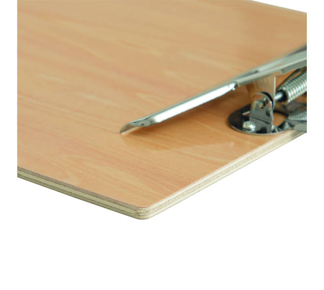 Klembord MAUL Tilia A4 staand hout 0.5 cm