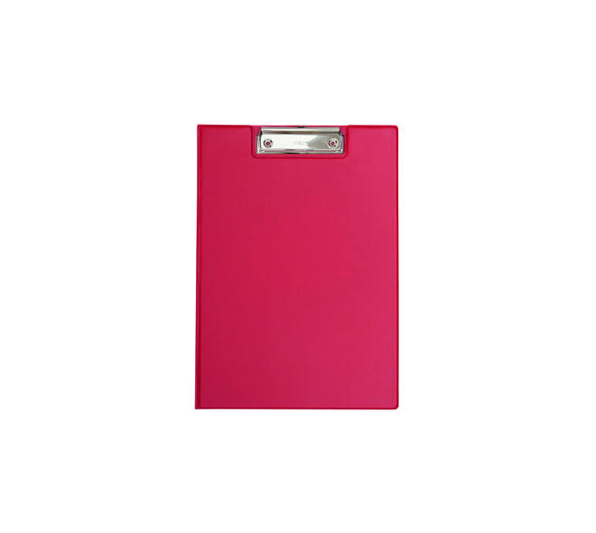 Klembordmap MAUL A4 staand PVC met penlus rood