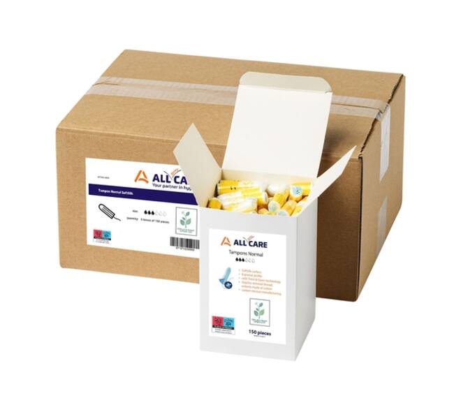 Tampon MediQo-line Normal (6 x 150 stuks)