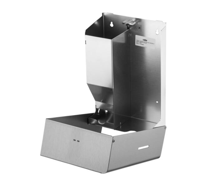 Dameshygiënedispenser MediQo-line klein RVS fingerprint coating