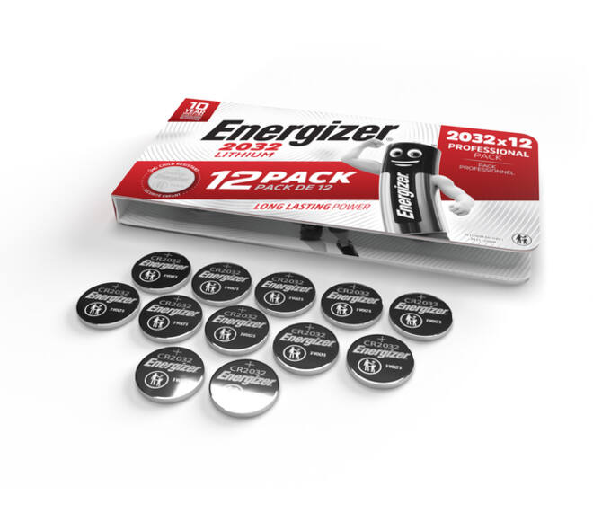 Batterij Energizer knoopcel 12x CR2032 lithium