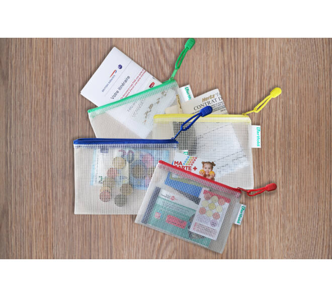 Opbergtas Djois met rits A6 assorti