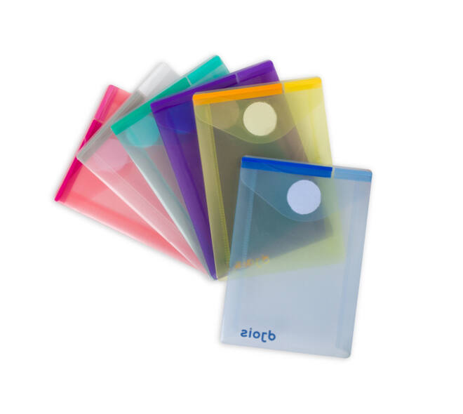 Enveloptas Djois Color Collection A7 verticaal assorti