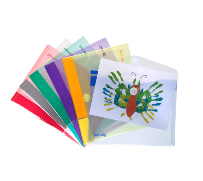Enveloptas Djois Color Collection A5 horizontaal assorti