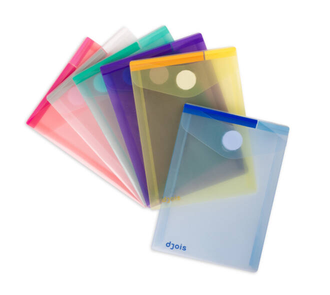 Enveloptas Djois Color Collection A6 verticaal assorti