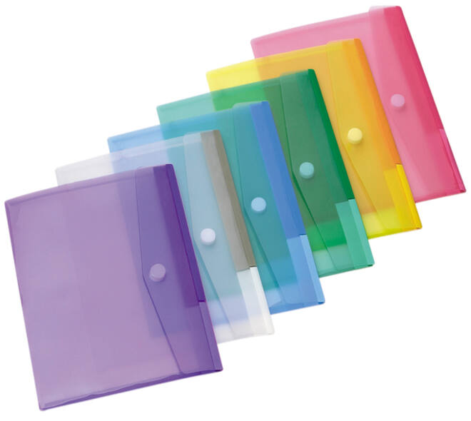 Enveloptas Djois Color Collection A4 horizontaal assorti
