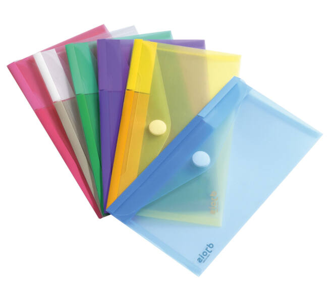 Enveloptas Djois Color Collection horizontaal 250x135mm assorti