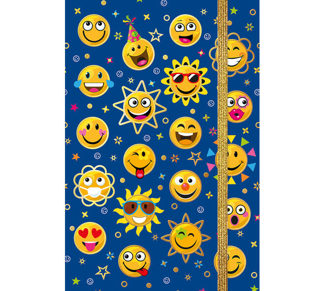 Notitieboekje smiley's/TC/150-110mm/Multi/Papier