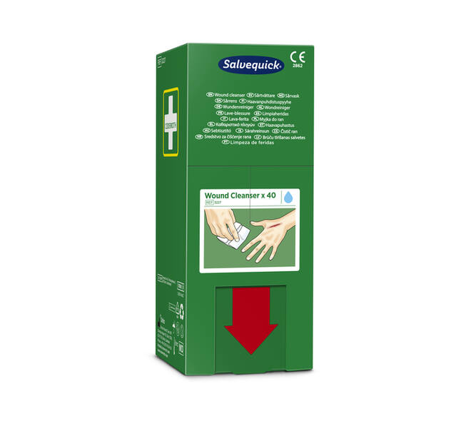 Wondreinigingsdoekjes Salvequick 40 stuks