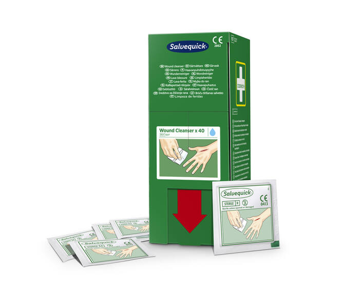 Wondreinigingsdoekjes Salvequick 40 stuks