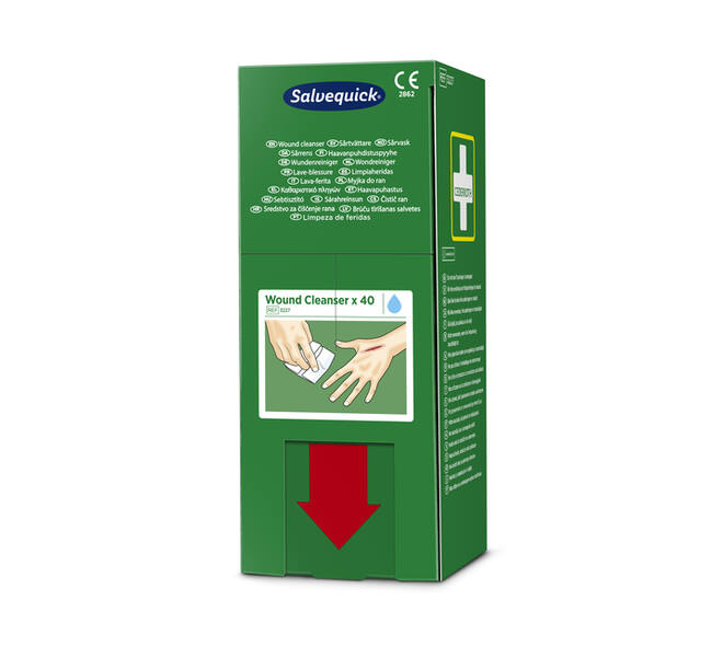 Wondreinigingsdoekjes Salvequick 40 stuks