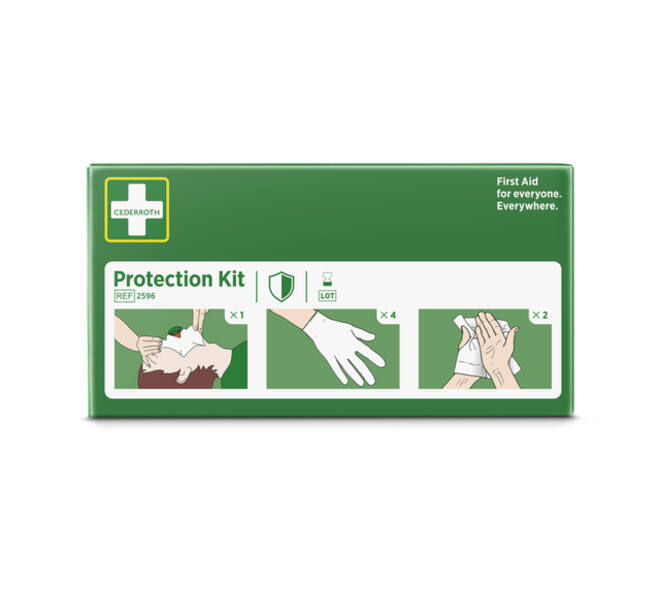 Protectiepakket Cederroth beademingsdoekjes