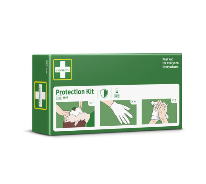 Protectiepakket Cederroth beademingsdoekjes