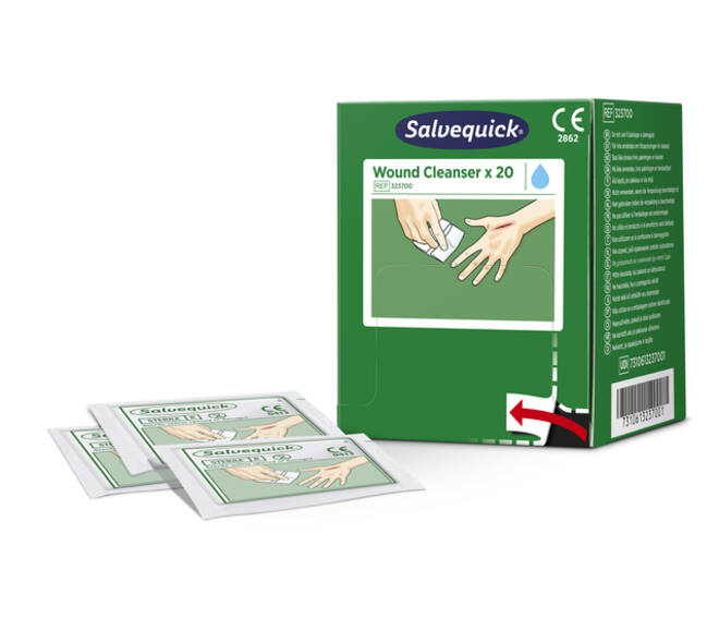 Wondreinigingsdoekjes Salvequick 20 stuks