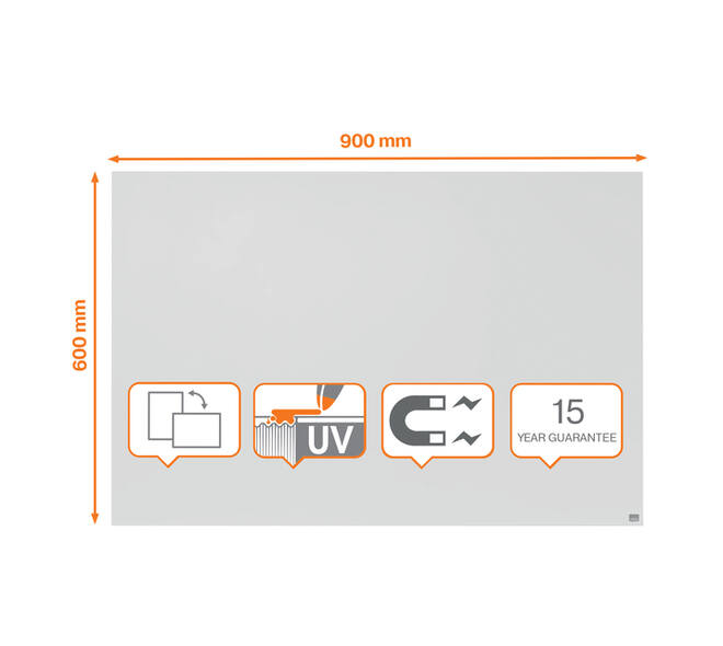 Whiteboard Nobo Infinity randloos 60x90cm
