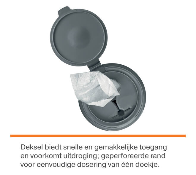 Whiteboardreinigingsdoekjes Nobo plasticvrij 100 stuks