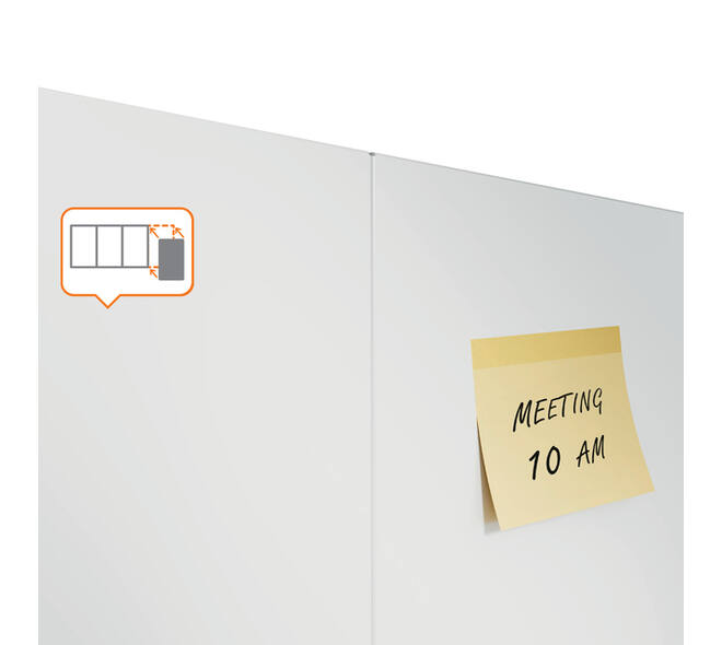 Whiteboard Nobo Infinity randloos 90x120cm