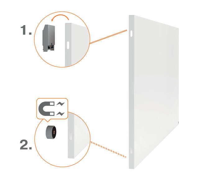 Whiteboard Nobo Infinity randloos 90x120cm