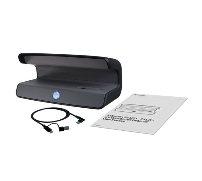 Valsgeld detector Safescan 55 UV LED zwart