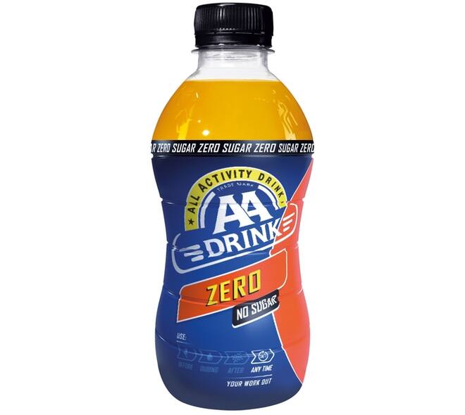 AA Drink zero suikervrij petfles 330ml