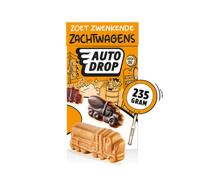 Autodrop zachte wagens pak 235gr
