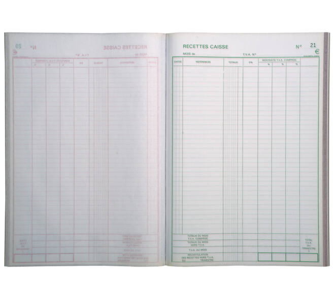 Ontvangstboek Exacompta Manifold ontvangsten dupli 50vel Frans