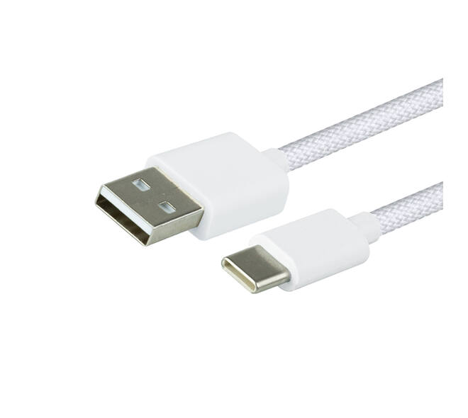 Kabel Green Mouse USB-A to USB-C data Woven 2m