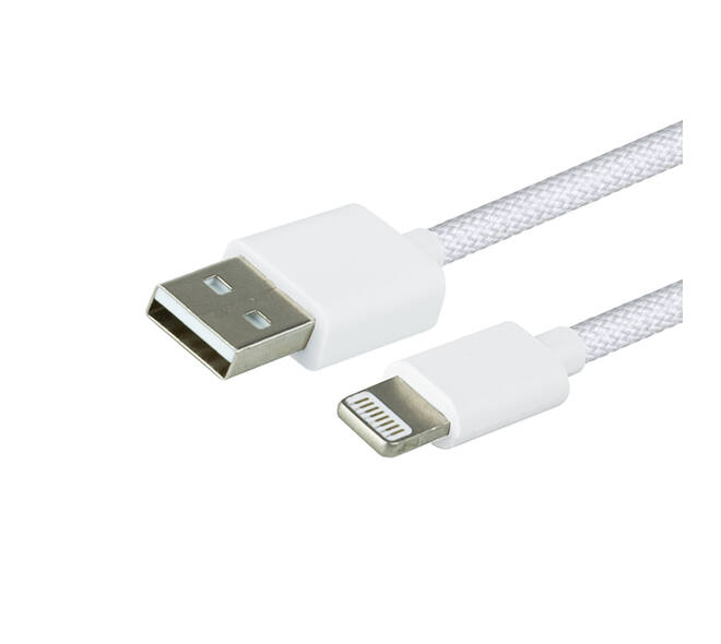 Kabel Green Mouse USB-A to Lightning data Woven 2m